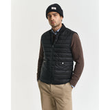 Gant Double Mid Length Jacket In Black