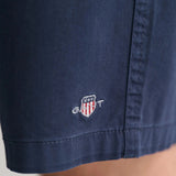 GANT Drawstring Logo Shorts in Marine