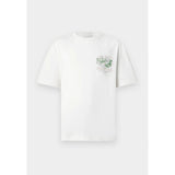 Gant Graphic Birding Print T-Shirt In Ivory White