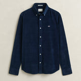 GANT Indigo Corduroy Shirt In Indigo