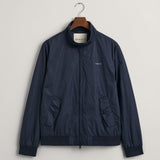 Gant Lightweight Harrington Jacket in Evening Blue