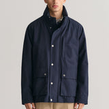 Gant Lightweight Mist Jacket in Navy