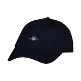 GANT Shield Cotton Twill Cap In Marine