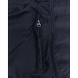 GANT Mixed Media Jacket In Evening Blue