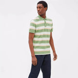 GANT Multistripe Pique Polo Shirt, 362 – Kalamata Green