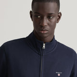 GANT Original Full-Zip Cardigan Evening Blue