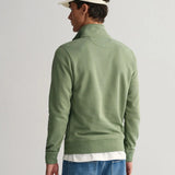 GANT Original Half-Zip Sweatshirt in Kalamata Green