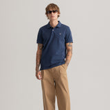GANT Original Piqué Polo Shirt Marine Melange