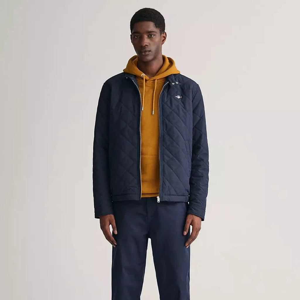 Lacoste quilted jacket deals