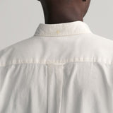 Gant Regular Fit Archive Oxford Shirt in Eggshell