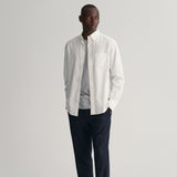 Gant Regular Fit Archive Oxford Shirt in Eggshell