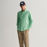 GANT Regular Fit Archive Oxford Shirt in Mid Green
