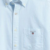 GANT Regular Fit Banker Oxford Shirt Capri Blue