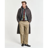GANT Regular Fit Classic Gingham Poplin Shirt In Forest Green