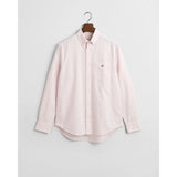 GANT Regular Fit Classic Oxford Shirt In Light Pink