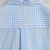 GANT Regular Fit Gingham Broadcloth Shirt Blue