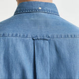 GANT Regular Fit Indigo Shirt Semi In Light Blue