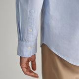 GANT Regular Fit Oxford Shirt In Light Blue
