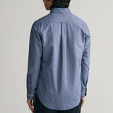 GANT Regular Fit Oxford Shirt In Persian Blue