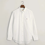GANT Regular Fit Oxford Shirt In White