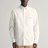 GANT Regular Fit Oxford Shirt In White