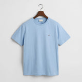 GANT Regular Fit Shield T-Shirt In Capri Blue