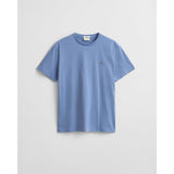 GANT Regular Fit Shield T-Shirt in Faded Denim