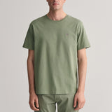 GANT Regular Fit Shield T-Shirt In Pastel Green