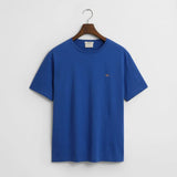 GANT Regular Fit Shield T-Shirt in Rich Blue