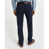 GANT Regular Fit Soft Twill Jeans In Evening Blue