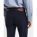GANT Regular Fit Soft Twill Jeans In Evening Blue