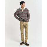 GANT Regular Fit Soft Twill Jeans In Woody Beige