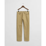 GANT Regular Fit Soft Twill Jeans In Woody Beige