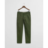 GANT Regular Fit Super Comfort Chinos In Country Green