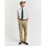 GANT Regular Fit Super Comfort Chinos In Dark Khaki