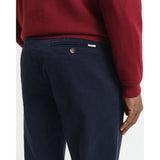 GANT Regular Fit Super Comfort Chinos In Evening Blue