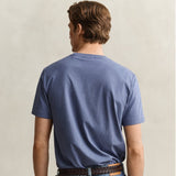 GANT Regular Shield T-Shirt Blue Horizon