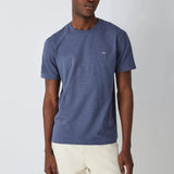 GANT Regular Shield T-Shirt In Dark Jeans Blue