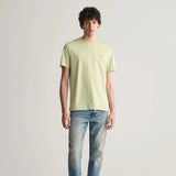 GANT Regular Shield T-Shirt in Milky Matcha