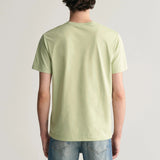 GANT Regular Shield T-Shirt in Milky Matcha