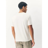 GANT Relaxed Fit Miami Graphic T-Shirt In Cream