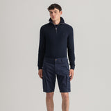 GANT Relaxed Fit Twill Cargo Shorts Marine