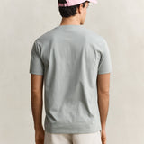 GANT Scenery Graphic T-Shirt In Ceramic Grey