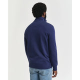 GANT Shield Half-Zip Sweatshirt In Persian Blue
