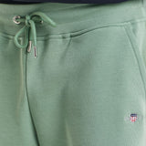 GANT Shield Sweat Shorts in Kalamata Green