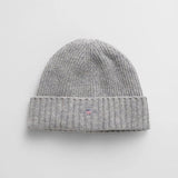 Gant Shield Wool Beanie In Grey Melange