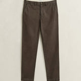 GANT Slim Fit Comfort Chinos In Shadow Brown