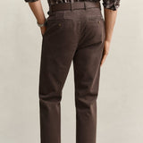 GANT Slim Fit Comfort Chinos In Shadow Brown
