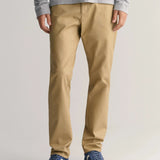GANT Slim Fit Tech Prep™ Chinos In Dark Khaki