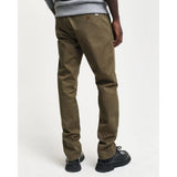 GANT Slim Fit Twill Chino In Juniper Green